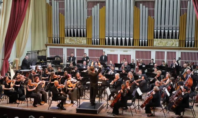 Тульский филармонический симфонический оркестр выступил в ДНР