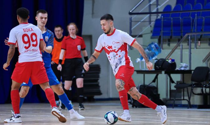 Тульская команда ТЗМС вышла в плей-офф Высшей лиги по футзалу