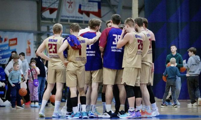 Тульские баскетболисты одержали победу в чемпионате ЦФО