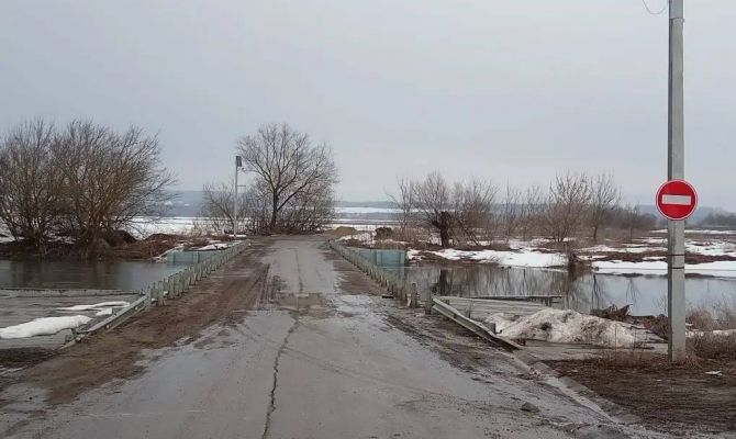 В Тульской области закрыли девять мостов для проезда транспорта