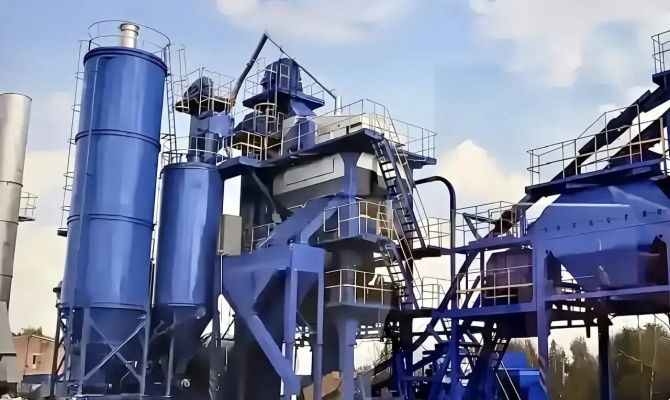 В Тульской области заработали еще два асфальтобетонных завода