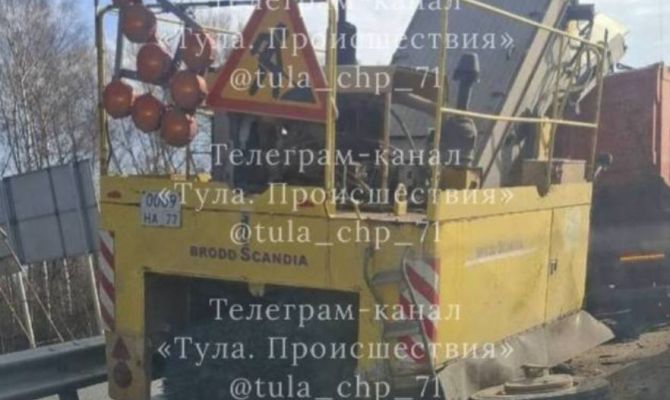 Под Тулой произошло смертельное ДТП с участием спецтехники