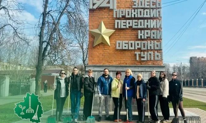 Больше 9 тысяч человек вышли на второй городской субботник в Туле