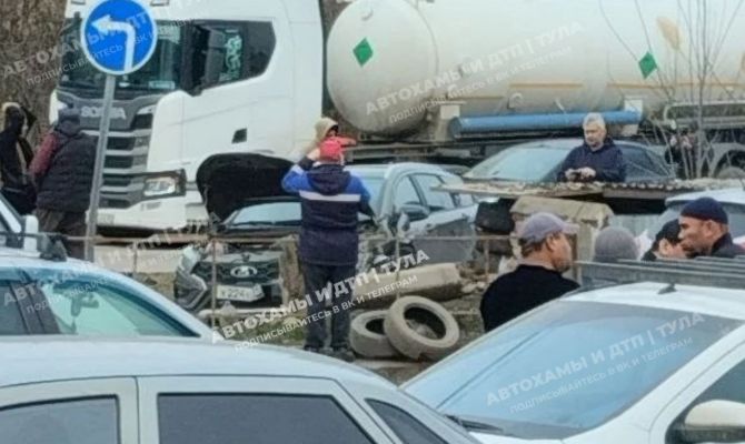 Стали известны подробности ДТП на улице Рязанской в Туле