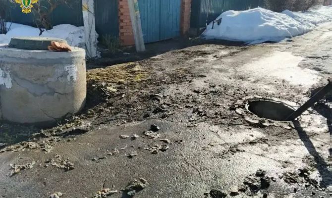 В Плавске прокуратура обязала водоканал устранить разлив канализации
