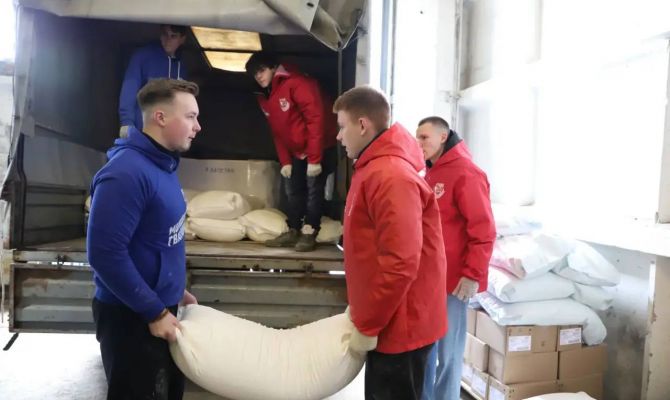 Тульская область доставила в зону СВО рекордный гумконвой