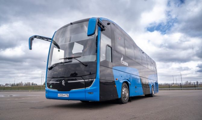  КамАЗ показал свой первый туристический автобус