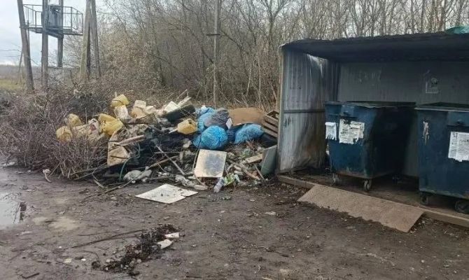В Воловском районе обнаружили несанкционированную свалку 