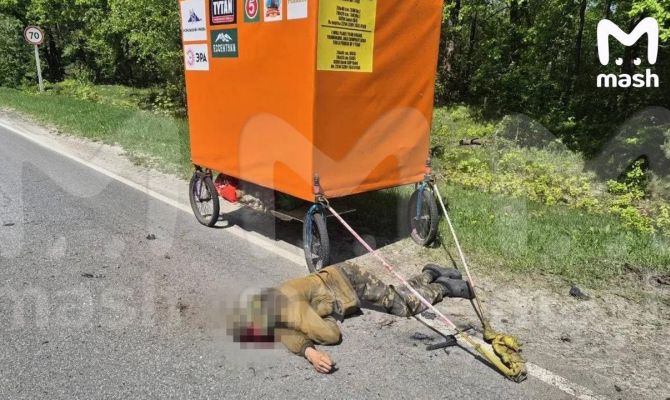 Замеченный в Туле путешественник с домом на колесах погиб под Брянском