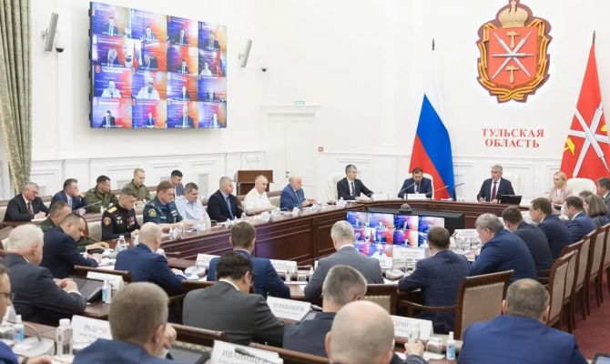 В Туле обсудили обеспечение безопасности в регионе