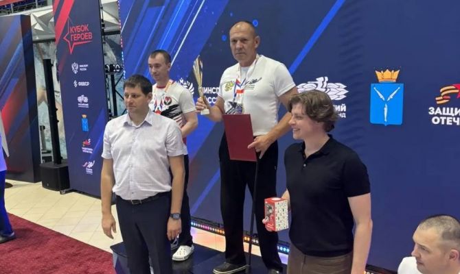 Ветеран СВО из Тульской области выиграл "Кубок Героев" по плаванию