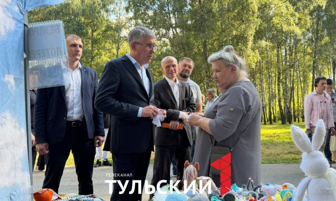 Дмитрий Миляев приехал в родной Киреевск в свой день рождения