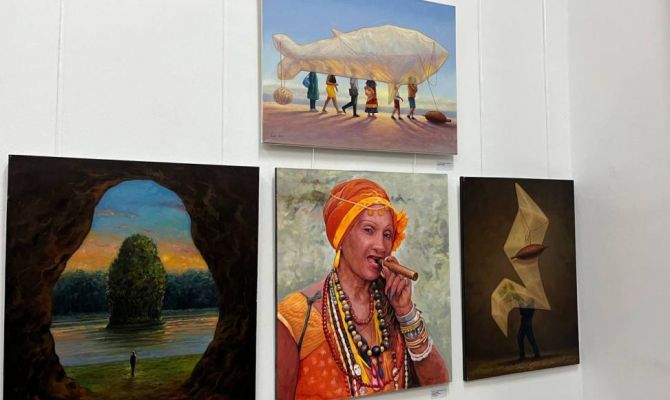 Картины кубинских художников показали в Туле