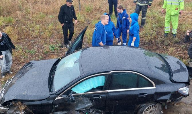 В ДТП под Ефремовом пострадали два человека