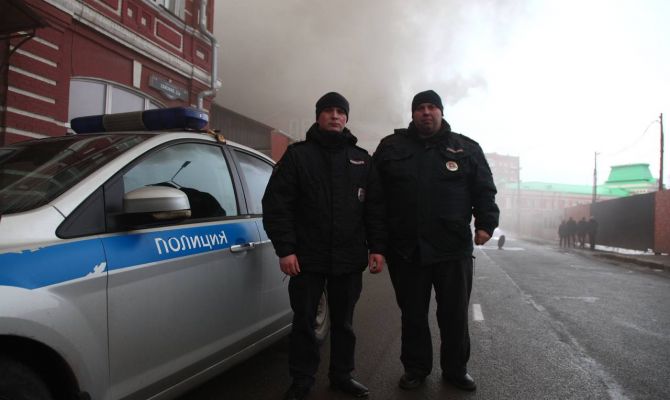 Двоих тульских полицейских наградят за спасение 57 человек из горящего военного госпиталя
