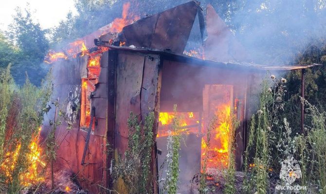 Сколько пожаров произошло в Тульской области за сутки