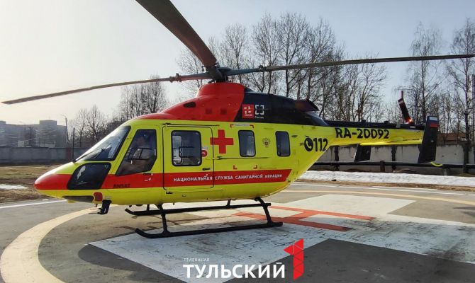 Врачи тульской скорой помощи рассказали о трудностях реанимации на борту вертолета