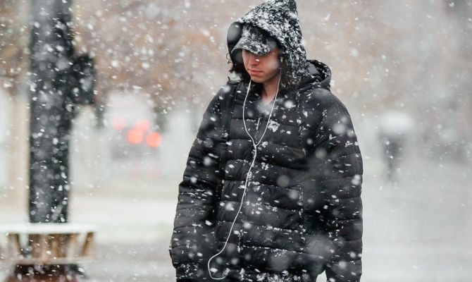 Теплый фронт принесет в Тульскую область сильный снегопад