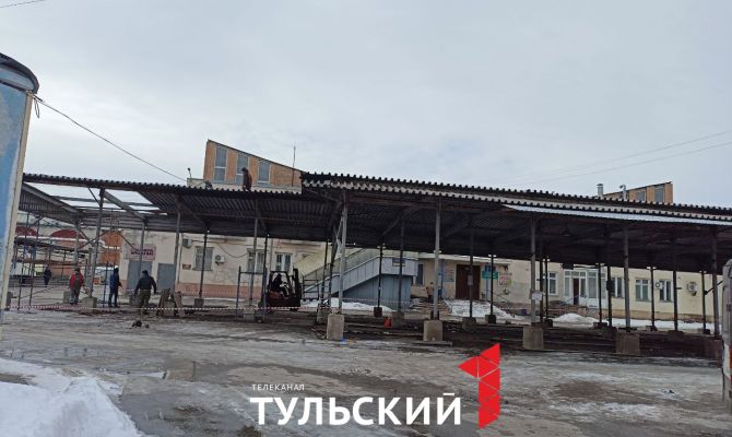 Арендаторы с Центрального рынка в Туле назвали причину демонтажа конструкций