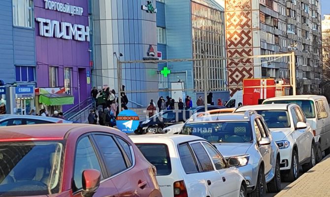 В Туле эвакуировали ТЦ "Талисман"