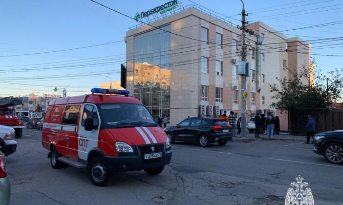 В Туле загорелась пиццерия в торговом центре «Милан»