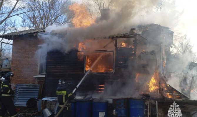 За прошедшие сутки в Тульской области произошло 4 пожара