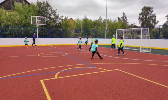 В Туле появилась круглогодичная спортивная площадка