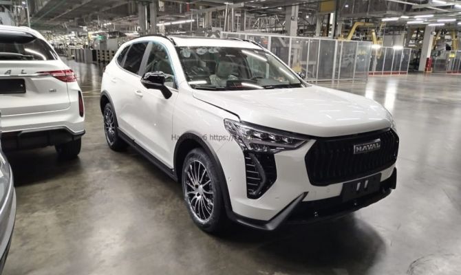 В Тульской области начали собирать новую версию кроссовера Haval Jolion