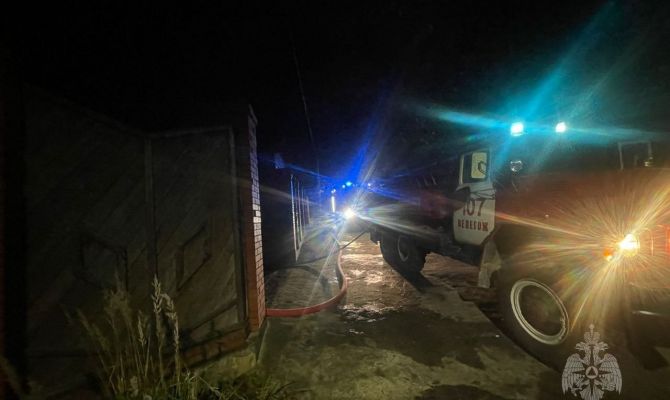 За сутки в Тульской области потушили 3 пожара