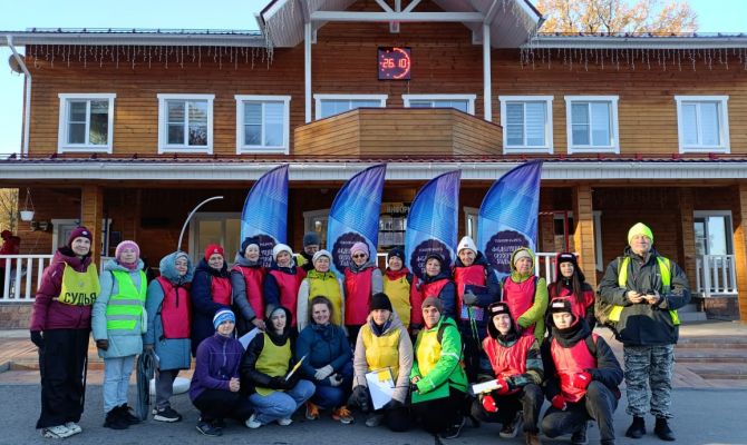 Спортсмены из 9 регионов приехали в Тулу на соревнования по северной ходьбе