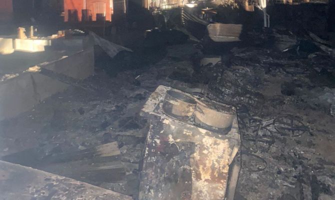 В Тульской области из-за пожара в дачном доме погибла женщина