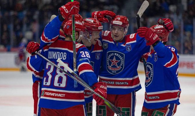 Тульский АКМ разгромил "Барс" из Казани со счетом 6:1