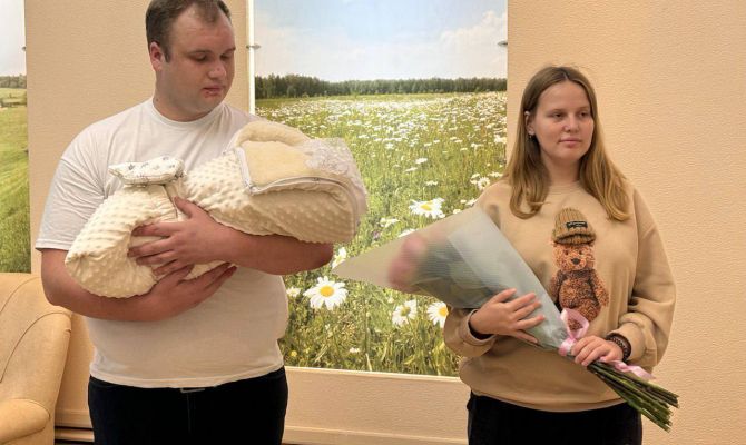 Жительница Курска родила ребенка в Тульском перинатальном центре