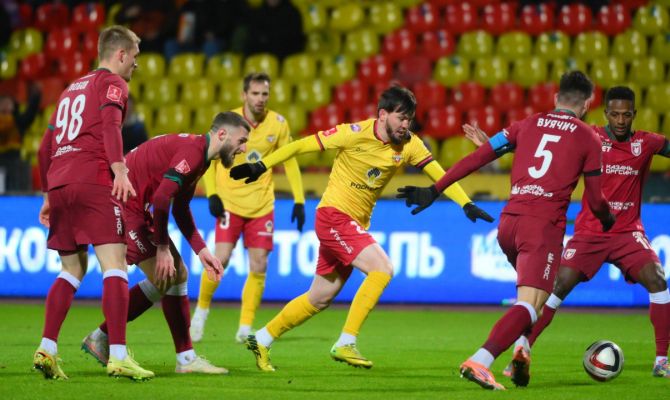 Тульский "Арсенал" обыграл "Рубин" и прошел в следующий этап Кубка России