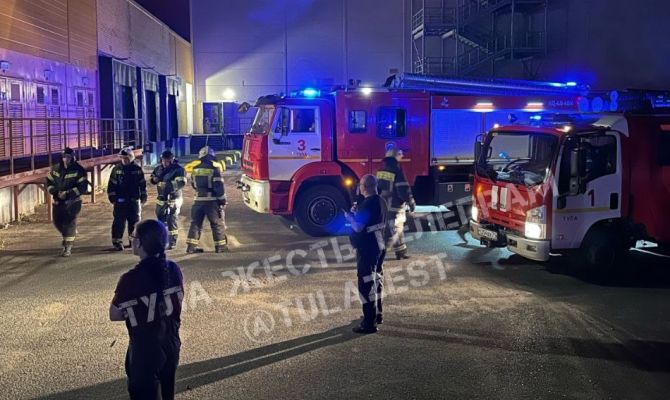 В ТРЦ «Макси» в Туле ночью сработала пожарная сигнализация