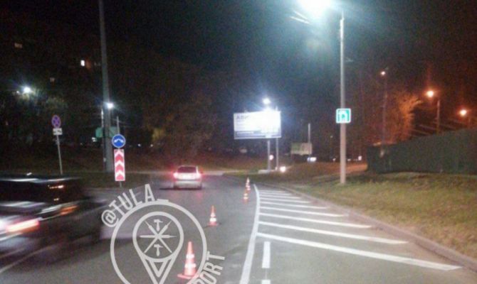 В Туле организовали островки безопасности на дорогах