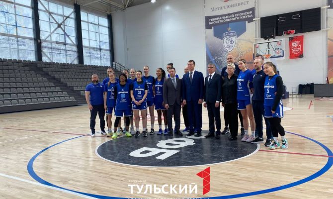 Тулу посетил министр спорта России Михаил Дегтярев