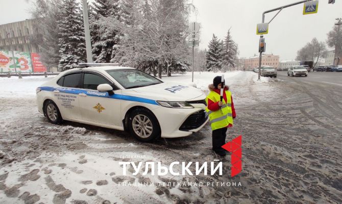 5-летний туляк стал инспектором ГИБДД на один день