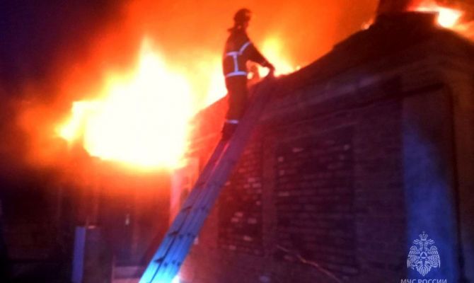 Сколько пожаров произошло в Тульской области за сутки