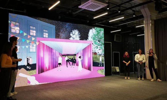 Молодые архитекторы придумали новый облик для сквера возле ДК Железнодорожников в Туле