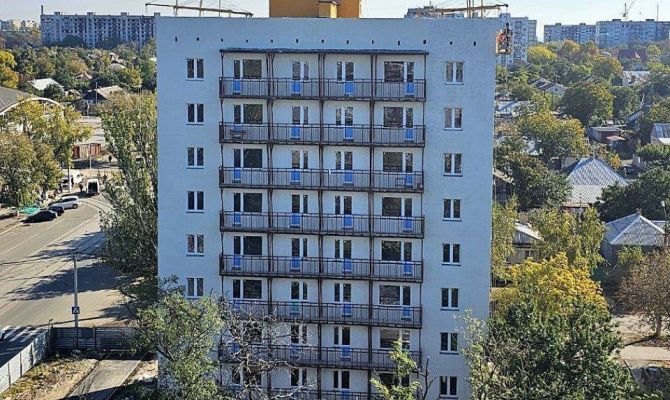 Тульские строители восстановили 21 дом в Мариуполе