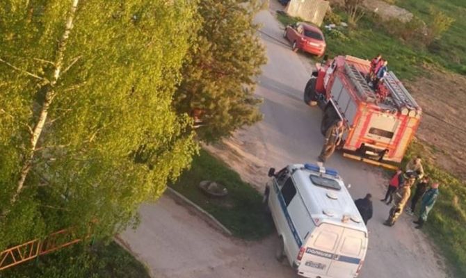 Туляков напугала "противотанковая мина" на заднем дворе дома