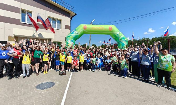 В городском парке Белева появился "Маршрут здоровья"