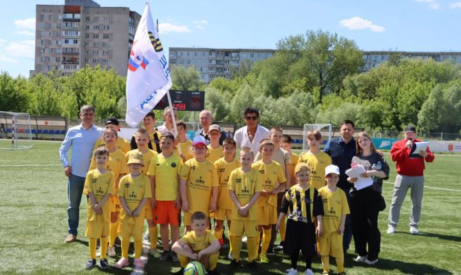 Детский футбольный фестиваль стартовал в Туле