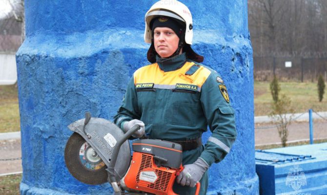 Тульский спасатель стал рекордсменом фестиваля "Созвездие мужества"