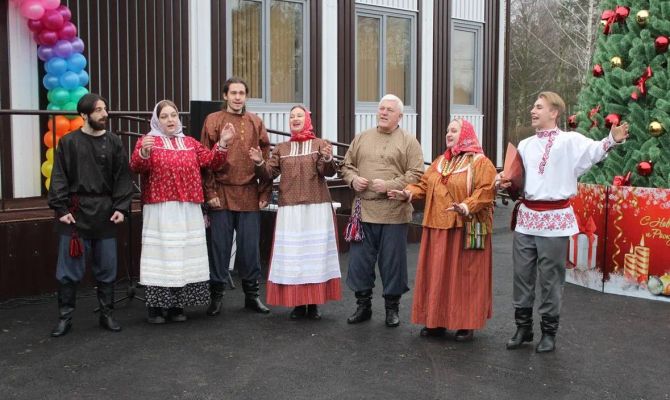 Под Узловой открылся модульный дом культуры