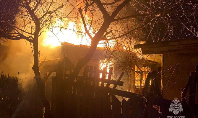 За сутки в Тульской области произошло 4 пожара