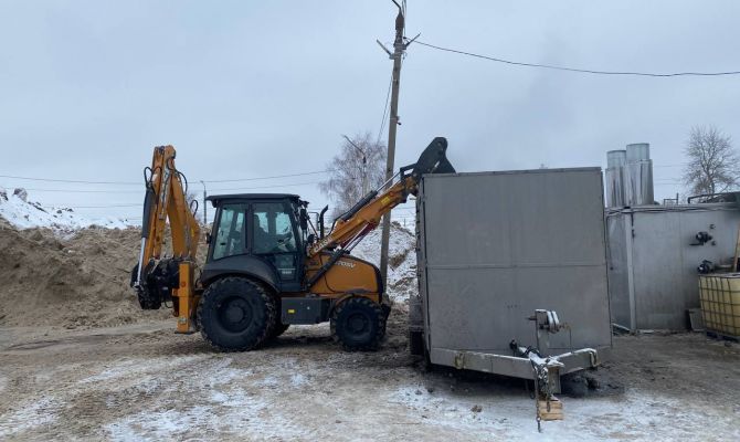 В Туле начали плавить снег