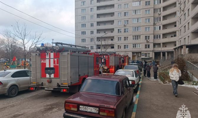 Мужчина погиб при пожаре на улице Максима Горького в Туле