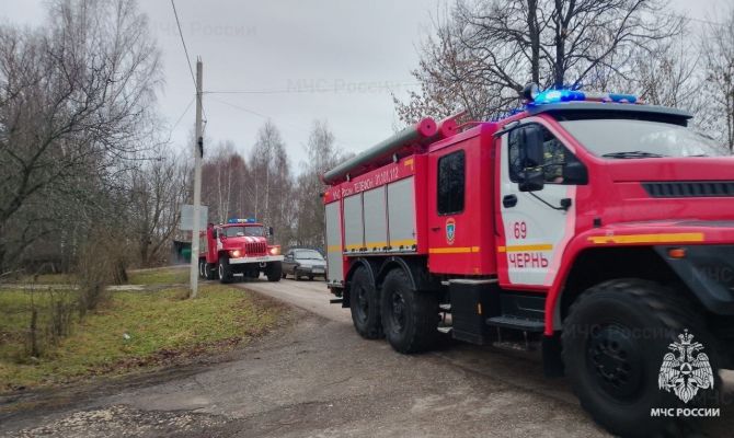 В Тульской области сгорели три "заброшки"